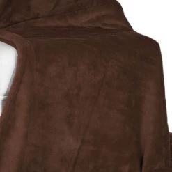 Beautissu Couverture Polaire Aurelia Marron Foncé, 200x150 Cm 9 Beautissu Couverture Polaire Aurelia Marron Foncé, 200x150 Cm -Plaid et couverture Soldes 11493495 3