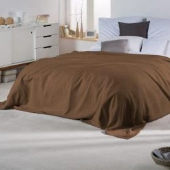 Beautissu Romantica Couverture - Plaid Marron Foncé, 280x210x1 Cm 11 Beautissu Romantica Couverture - Plaid Marron Foncé, 280x210x1 Cm -Plaid et couverture Soldes 11493508 5