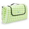 Relaxdays Couverture Pique-nique Picnic Plaid Imperméable 200x200 Cm Poignée Isolation Tapis, Vert-blanc 1 Relaxdays Couverture Pique-nique Picnic Plaid Imperméable 200x200 Cm Poignée Isolation Tapis, Vert-blanc -Plaid et couverture Soldes 11944132 1