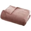Plaid En Flanelle Coloris Rose - 130 X 180 Cm -PEGANE- 1 Plaid En Flanelle Coloris Rose - 130 X 180 Cm -PEGANE- -Plaid et couverture Soldes 12220835 1