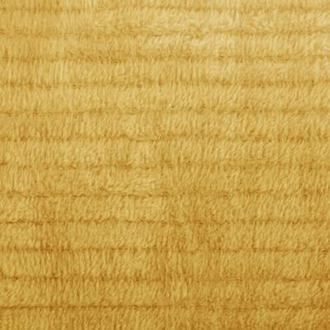 Plaid En Polyester Coloris Ocre - Dim : L 150 X L 125 Cm -PEGANE- 4 Plaid En Polyester Coloris Ocre - Dim : L 150 X L 125 Cm -PEGANE- – Image 2