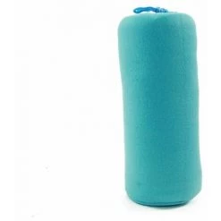 THEDECOFACTORY ARTIC - Plaid En Polaire Bleu Avec Petit Sac De Rangement 130x170 - Bleu -Plaid et couverture Soldes 13247475 3