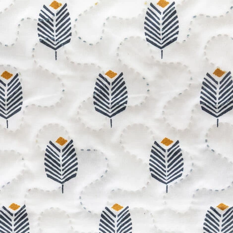 ATMOSPHERA, CRÉATEUR D'INTÉRIEUR Dessus De Lit Imprimé Etnik 220x240 Cm - Blanc 6 ATMOSPHERA, CRÉATEUR D'INTÉRIEUR Dessus De Lit Imprimé Etnik 220x240 Cm - Blanc – Image 4