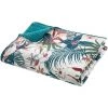 ATMOSPHERA, CRÉATEUR D'INTÉRIEUR Dessus De Lit Imprimé Jungle 220x240 Cm - Vert -Plaid et couverture Soldes 13890253 1