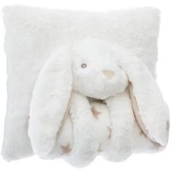 Atmosphera - Coussin Décoratif Lapin Avec Son Plaid - Lapin -Plaid et couverture Soldes 14227390 3