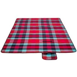 TRESKO XXL 195 X 150 Cm Couverture De Pique -Nique Imperméable Pliable Portable Pour Camping Avec Poignée PNDKE26 -Plaid et couverture Soldes 14829078 3