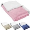 MONSIEUR BÉBÉ Couverture, Plaid Polaire Pour Bébé 75 X 100 Cm En Flanelle Et Sherpa Ultra Doux - Rose - Monsieur Bébé - Rose 1 MONSIEUR BÉBÉ Couverture, Plaid Polaire Pour Bébé 75 X 100 Cm En Flanelle Et Sherpa Ultra Doux - Rose - Monsieur Bébé - Rose -Plaid et couverture Soldes 15573445 1