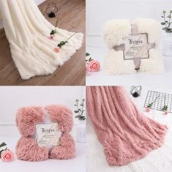 ASUPERMALL Couverture Epaisse Automne Et Hiver, Vin Rouge, S -Plaid et couverture Soldes 16923243 2