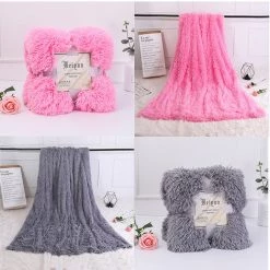 ASUPERMALL Couverture Epaisse Automne Et Hiver, Vin Rouge, S -Plaid et couverture Soldes 16923243 5