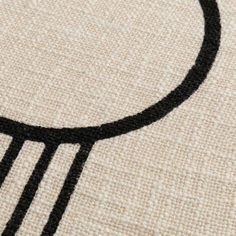 Couverture Plaid En Coton Luk SKLUM Coton - Beige Lin 6 Couverture Plaid En Coton Luk SKLUM Coton - Beige Lin – Image 4