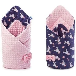 SENSILLO MINKY Nid D'ange Couverture D'emmaillotage Multiusage Rose - Rose