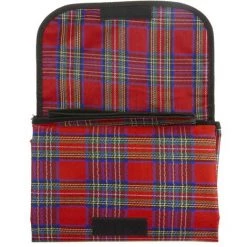 PrimeMatik - Couverture De Pique-nique 145 X 100 Cm Imprimé écossais Rouge 10 PrimeMatik - Couverture De Pique-nique 145 X 100 Cm Imprimé écossais Rouge -Plaid et couverture Soldes 18214269 4