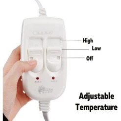 INSMA 220V Couverture Chauffante Electrique - Tissu Non Tissé - 150x180cm - PRISE US 8 INSMA 220V Couverture Chauffante Electrique - Tissu Non Tissé - 150x180cm - PRISE US -Plaid et couverture Soldes 19531540 3