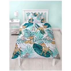 ARGOFIELD Parure De Lit Réversible Disney - Modèle Bambi Et Panpan - Multicolor -Plaid et couverture Soldes 22746733 3