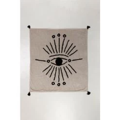 Couverture Plaid En Coton Visum SKLUM Coton - Gris Taupe Clair 9 Couverture Plaid En Coton Visum SKLUM Coton - Gris Taupe Clair -Plaid et couverture Soldes 22783167 3