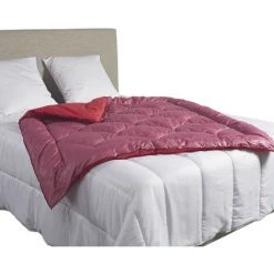 Édredon Gonflant Bicolore Cerise-violet Terre De Nuit 90x150 - Violet -Plaid et couverture Soldes 22784528 3
