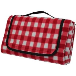 DEVENIRRICHE Extra Large Couverture De Pique-nique Et Extérieure Et Couverture De Plage Résistant Au Sable Avec Support Imperméable.Accessoire Extérieur Pour Tapis De Stade étanche Pratique - 59 Pouces X 69 Pouces -Plaid et couverture Soldes 23634391 2