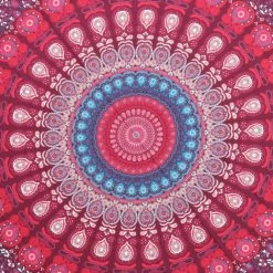 DRILLPRO Polyester Serviette De Plage Carré Impression Pour Maiosn Voyage 150x150cm -Plaid et couverture Soldes 23922498 3