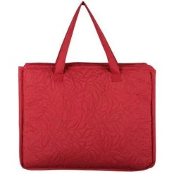 LOVELY CASA Boutis 240x260 Avec 2 Taies Et Sac Cassandre Rouge - Rouge