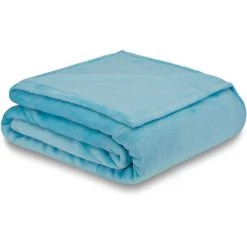 Melko Couverture 200 X 150cm En Polaire Bleu Clair Couverture De Salon Couverture De Canapé En Polyester 7 Melko Couverture 200 X 150cm En Polaire Bleu Clair Couverture De Salon Couverture De Canapé En Polyester -Plaid et couverture Soldes 24030006 3