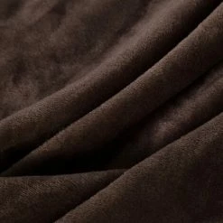 Couverture Confortable, Couverture Extra Douce Et Chaude Dans Le Salon, Couverture En Molleton De Flanelle 150x200 Cm, Infroissable / Anti-décoloration Comme Couverture De Canapé Ou Couvre-lit - Marron LangRay - Marron -Plaid et couverture Soldes 24311725 3