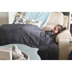 Couverture De Poids, Couverture Thérapeutique, 135 X 200 Cm, 7,25 Kg, Gris RelaxVital -Plaid et couverture Soldes 24389928 3