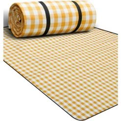 BARES Couverture De Pique-nique Portable Imperméable 140x200cm,Tapis Sable De Plage,Tapis De Plage Léger Tapis De Picnic Lavable Pour Camping, Plage, Jardin, Parc, BBQ, Randonnée, Voyage (Bleu Foncé)