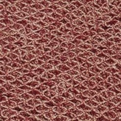Hommoo Couverture En Coton 220 X 250 Cm Bordeaux HDV02675 -Plaid et couverture Soldes 25436708 3