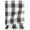 Hommoo Couverture Coton Carreaux 160 X 210 Cm Anthracite HDV02704 1 Hommoo Couverture Coton Carreaux 160 X 210 Cm Anthracite HDV02704 -Plaid et couverture Soldes 25436892 1