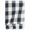 Hommoo Couverture Coton Carreaux 160 X 210 Cm Cm Bleu Marine HDV02707 1 Hommoo Couverture Coton Carreaux 160 X 210 Cm Cm Bleu Marine HDV02707 -Plaid et couverture Soldes 25436904 1