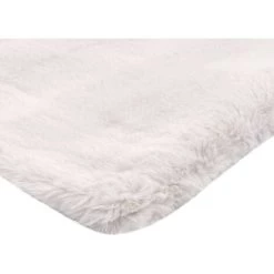 Hommoo Couverture 100x150 Cm Fausse Fourrure De Lapin Gris HDV25410 -Plaid et couverture Soldes 25437050 5