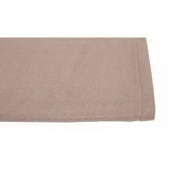 RIDEAUDISCOUNT Plaid, Fouta, Jeté De Lit 120 X 150 Cm Polaire Uni Beige - Ecru -Plaid et couverture Soldes 25960160 3