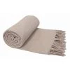 RIDEAUDISCOUNT Plaid, Fouta, Jeté De Lit 100% Coton 120 X 150 Cm Avec Franges Toile De Coton Uni Gris - Naturel 2 RIDEAUDISCOUNT Plaid, Fouta, Jeté De Lit 100% Coton 120 X 150 Cm Avec Franges Toile De Coton Uni Gris - Naturel -Plaid et couverture Soldes 25960212 1