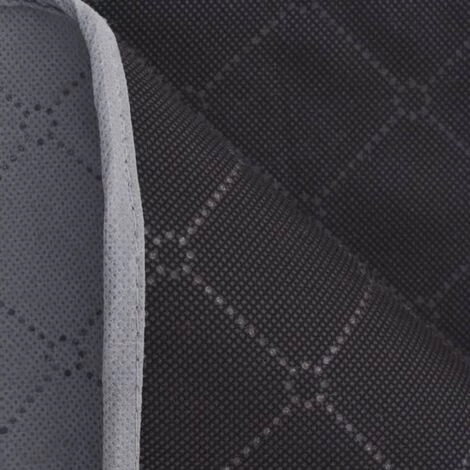 TRUE DEAL Couverture De Pique-nique Gris Et Noir 100 X 150 Cm 5 TRUE DEAL Couverture De Pique-nique Gris Et Noir 100 X 150 Cm – Image 3