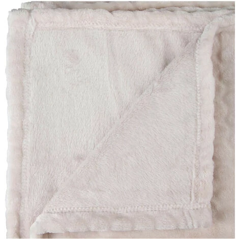 Atmosphera - Plaid Microfibre Galet 125 X 150 Cm - Taupe 4 Atmosphera - Plaid Microfibre Galet 125 X 150 Cm - Taupe – Image 2