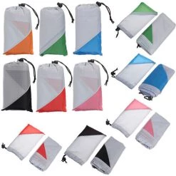 MANTA Couverture De Plage Extérieure Tapis En Nylon Portable étanche Au Sable (rouge, 1x1.4m) 8 MANTA Couverture De Plage Extérieure Tapis En Nylon Portable étanche Au Sable (rouge, 1x1.4m) -Plaid et couverture Soldes 27110276 2