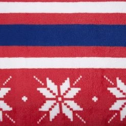 BELIANI Couverture En Polyester Rouge 200x150cm - Rouge -Plaid et couverture Soldes 27338136 3