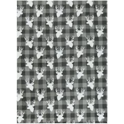 BELIANI Couverture En Polyester Gris 200x150cm - Gris 10 BELIANI Couverture En Polyester Gris 200x150cm - Gris -Plaid et couverture Soldes 27338141 4