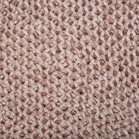 BELIANI Couverture En Polyester Rose 200x150cm - Rose 6 BELIANI Couverture En Polyester Rose 200x150cm - Rose – Image 4