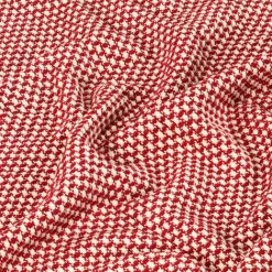 TRUE DEAL Couverture En Coton 125 X 150 Cm Rouge -Plaid et couverture Soldes 27948394 4