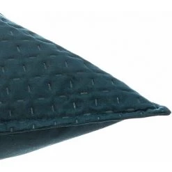 ATMOSPHERA, CRÉATEUR D'INTÉRIEUR Dessus De Lit 240x260 Dolce Bleu Canard + 2 Taies - Bleu -Plaid et couverture Soldes 28365369 5