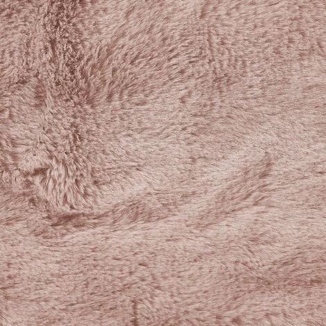 BELIANI Couverture En Polyester Rose 200x150cm - Rose 6 BELIANI Couverture En Polyester Rose 200x150cm - Rose – Image 4