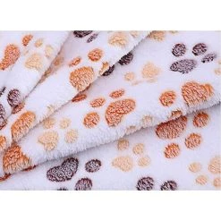BRIDAY Couverture Chien/Chat Douce, 3pcs Doux Chaud Animal Molleton Couverture Lit Mat Couverture Coussin Chien,Couverture Douce Imperméable Voiture Pour Animal Domestique Coussin Tapis Motif -Plaid et couverture Soldes 28492068 4