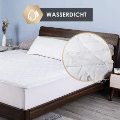 MVPower Sous-couverture Chauffante, 150 X 80 Cm, Couverture électrique Pour Lit Avec Protection D'arrêt Automatique Et De Surchauffe, Sous-couverture Chauffante Avec 3 Niveaux De Température, Chauffe-matelas Pour Tous Les Matelas Standard, Lavable, Blanc -Plaid et couverture Soldes 28506036 4