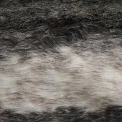 BELIANI Couverture En Acrylique Gris 200x150cm - Gris -Plaid et couverture Soldes 28546227 4