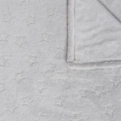 Plaid Enfant Phosphorescent Étoile Gris Home Deco Kids -Plaid et couverture Soldes 28558134 3