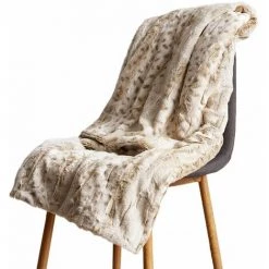 Triomphe Couverture Plaid Canape Couverture-Douce Et Confortable épaisse 130x160cm -Facile à Entretenir(pas Une Couverture Chauffante