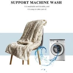 Triomphe Couverture Plaid Canape Couverture-Douce Et Confortable épaisse 130x160cm -Facile à Entretenir(pas Une Couverture Chauffante -Plaid et couverture Soldes 28617063 4