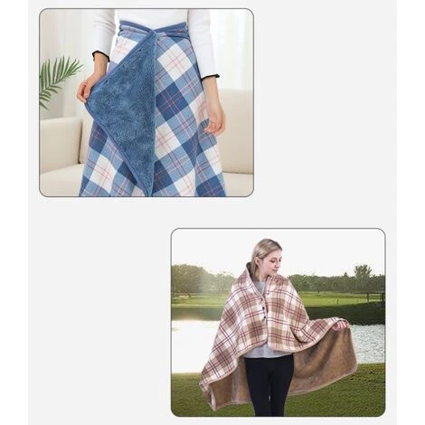 Triomphe Couverture Plaid Canape Couverture-Douce Et Confortable épaisse 80x130cm -Facile à Entretenir,B(pas Une Couverture Chauffante) 4 Triomphe Couverture Plaid Canape Couverture-Douce Et Confortable épaisse 80x130cm -Facile à Entretenir,B(pas Une Couverture Chauffante) – Image 2