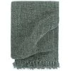 ASUPERMALL Couverture En Coton 125 X 150 Cm Vert Fonce -Plaid et couverture Soldes 29104369 1